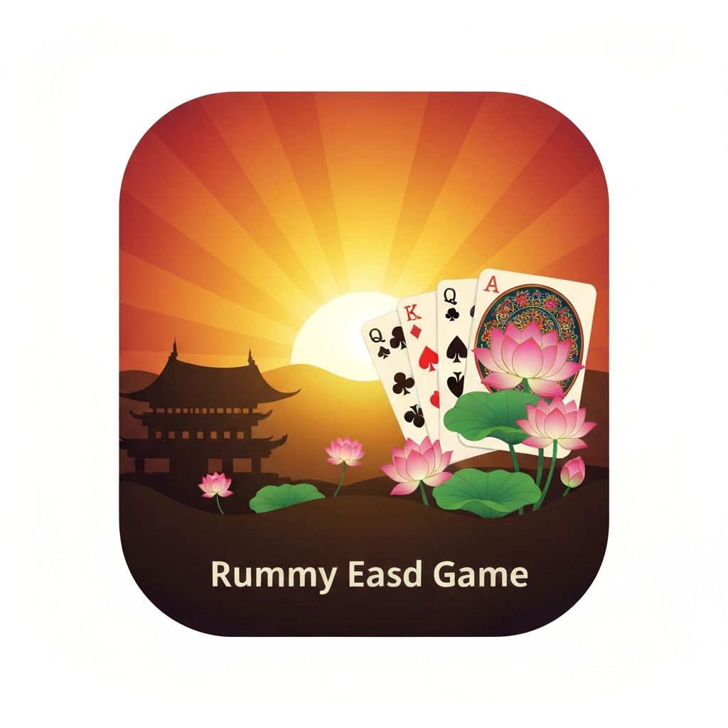 Rummy East app icon